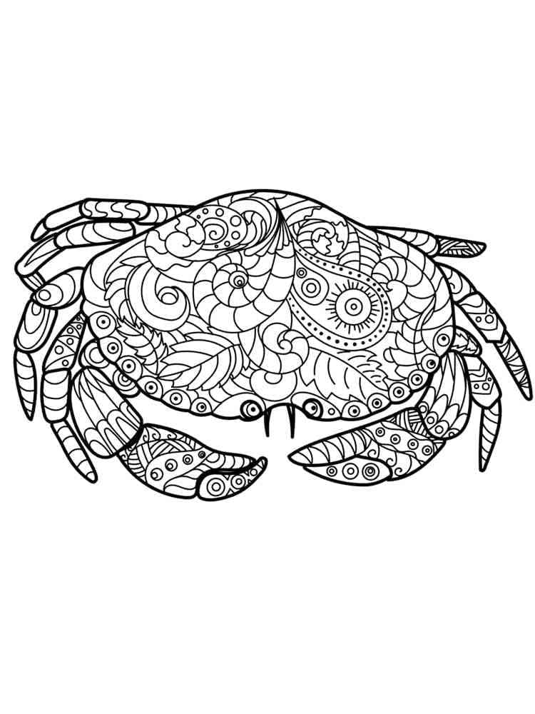 Krab Zentangle