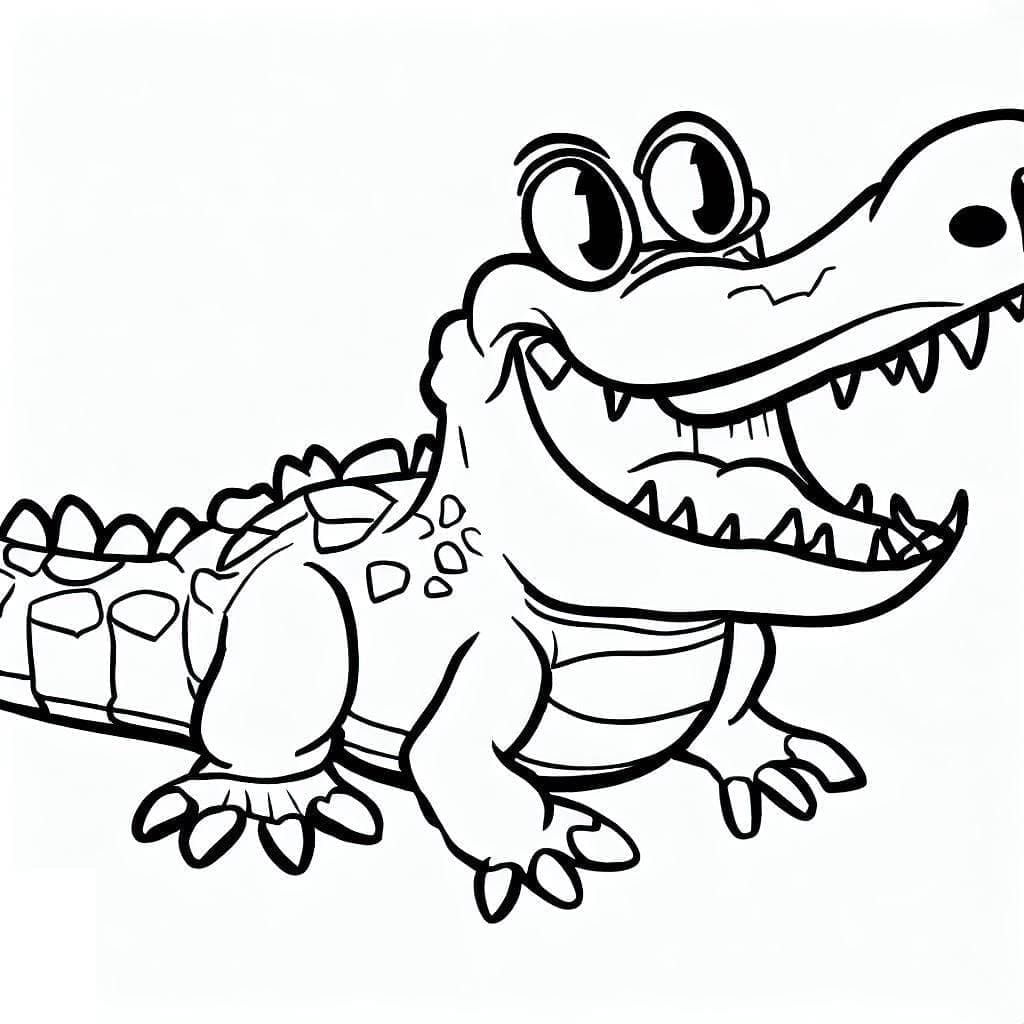 Krokodil gratis voor kinderen
