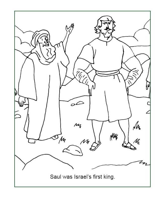 Saul is de eerste koning van Israël