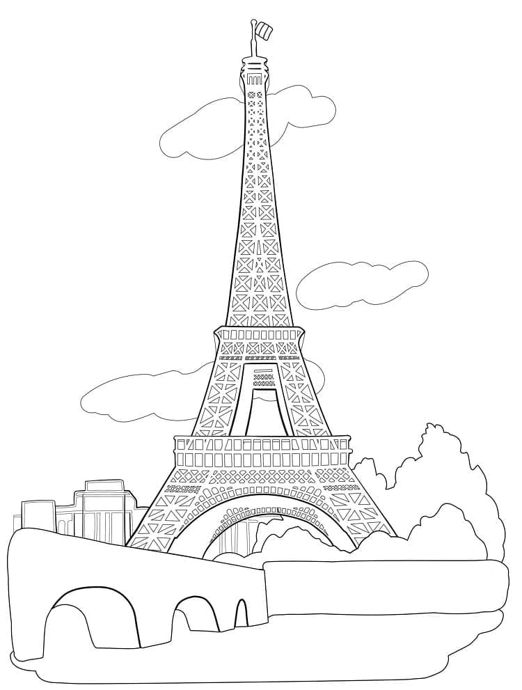 Afdrukken Eiffeltoren