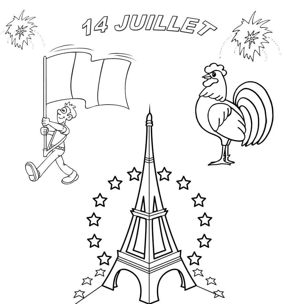 De nationale Franse feestdag – Bastille-dag