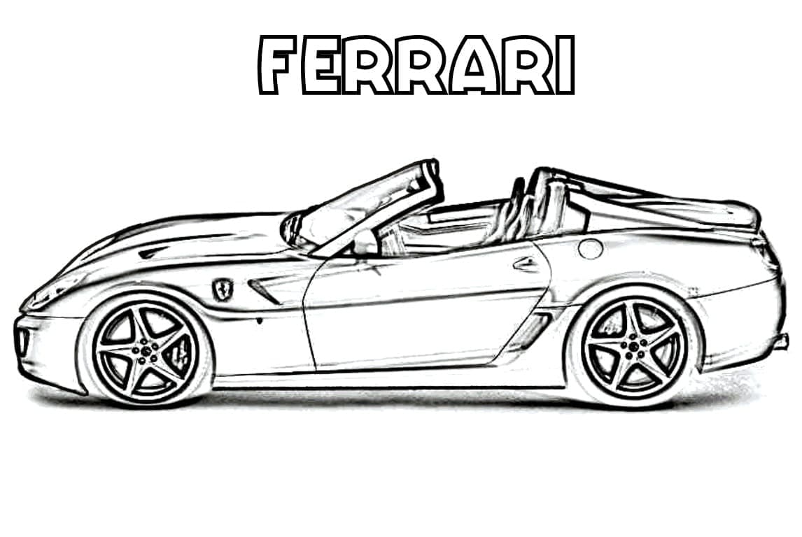 Een geweldige Ferrari