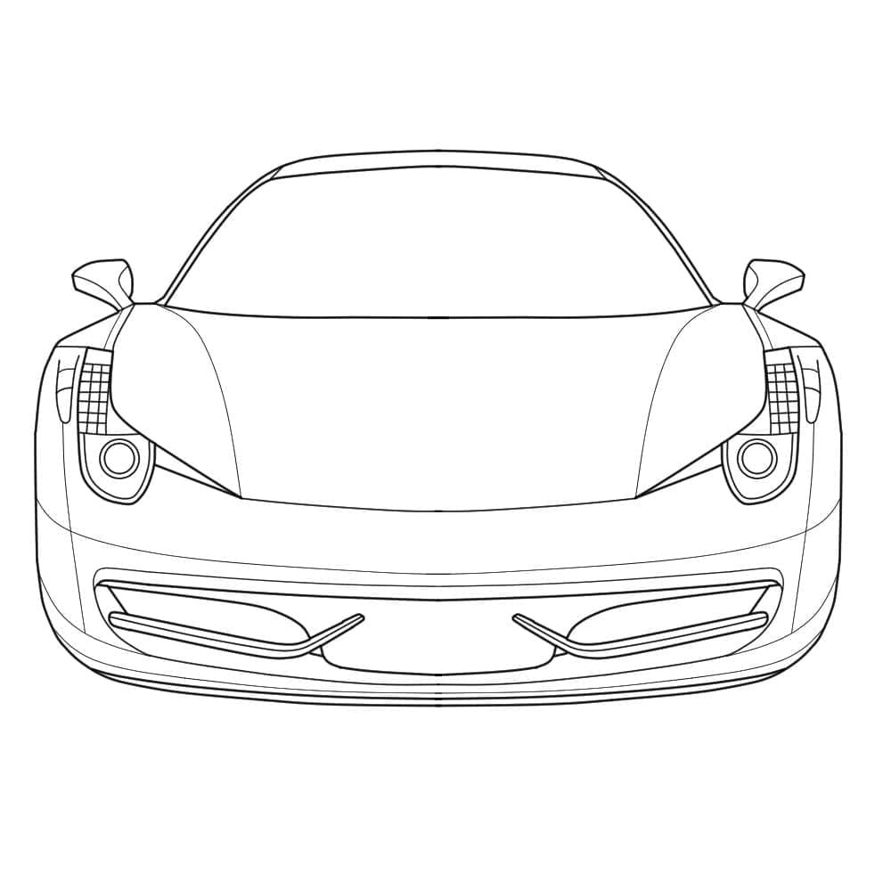 Ferrari 458 auto