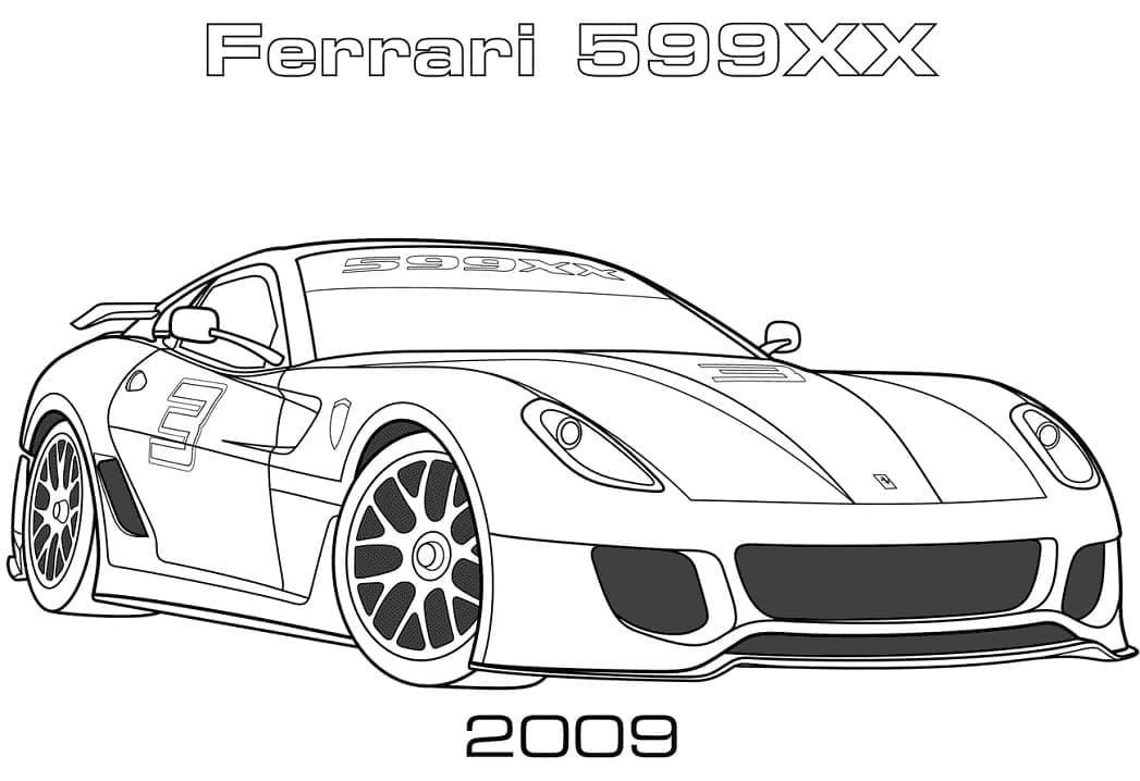 Ferrari 599XX uit 2009