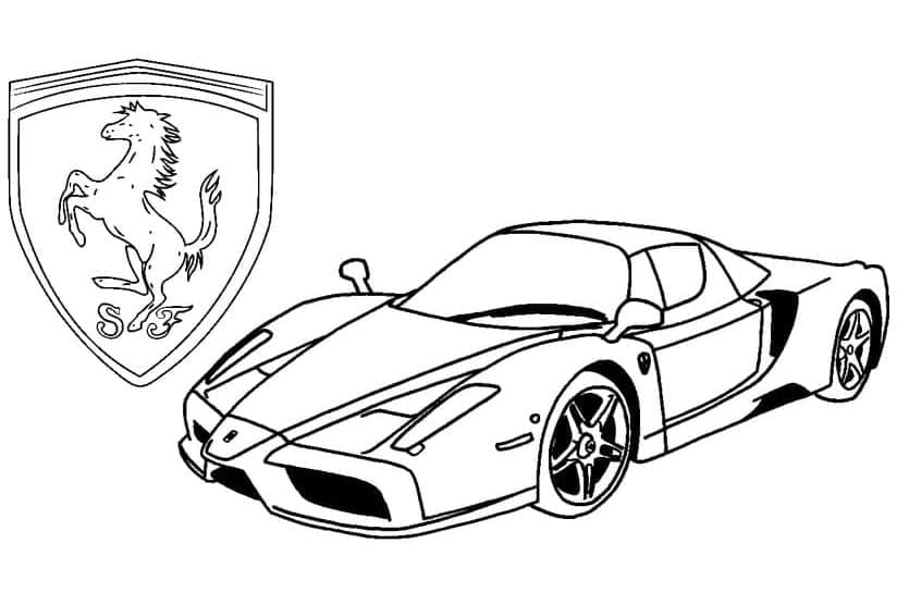 Ferrari-afdrukbaar