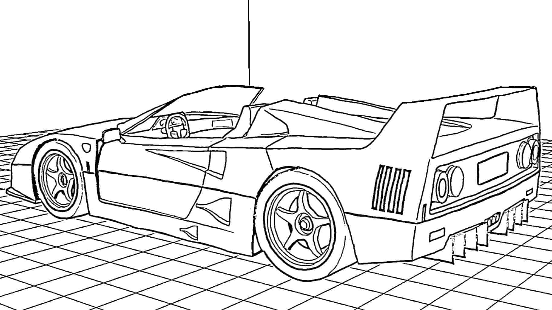 Ferrari F40 LM Spider