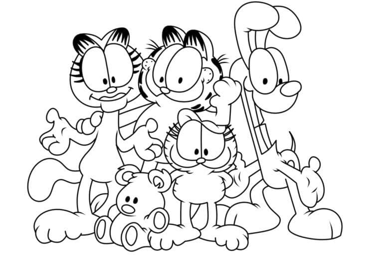 Garfield en vrienden