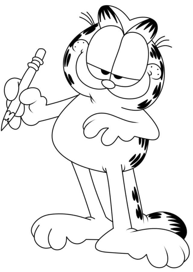 Garfield Holding potlood