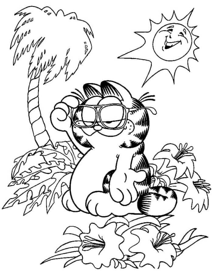 Garfield In De Jungle