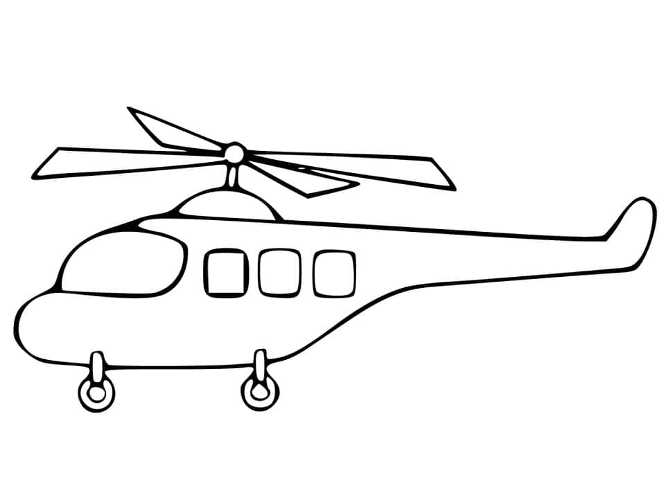 Helikopter Tekening