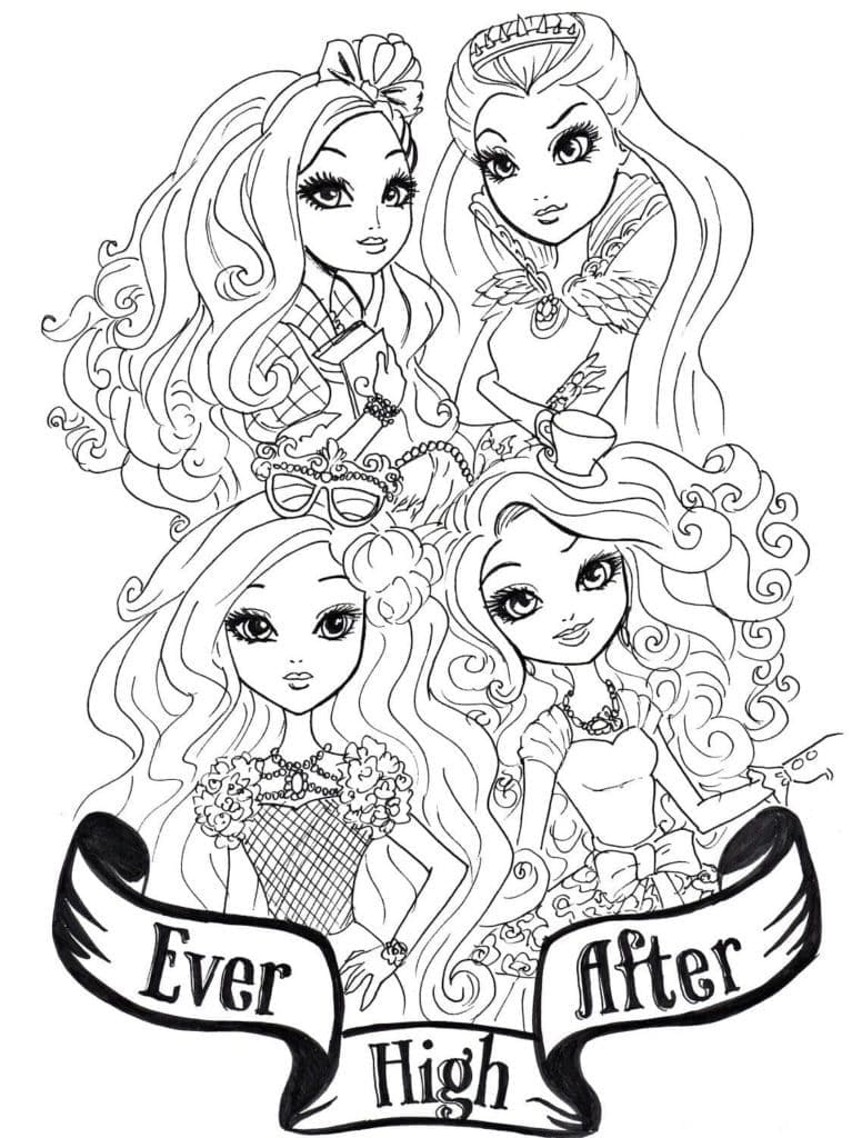 Mooie meisjes Ever After High