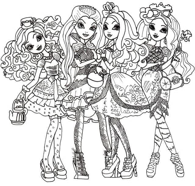 Personages uit Ever After High