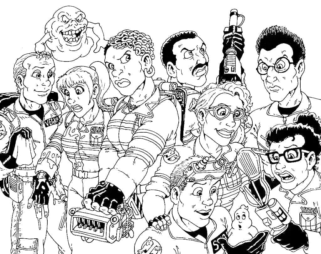 Personages uit Ghostbusters