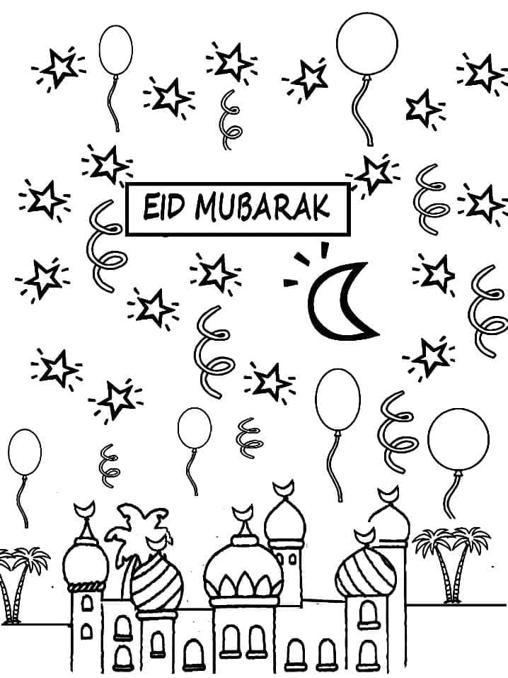 Afbeelding Eid Moebarak