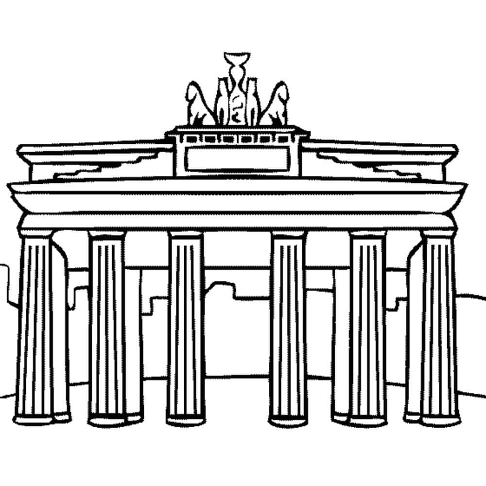 Brandenburger Tor in Berlijn