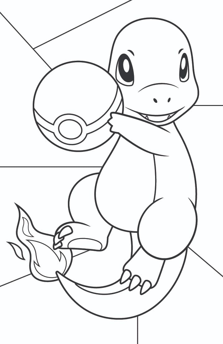 Charmander met Pokéball