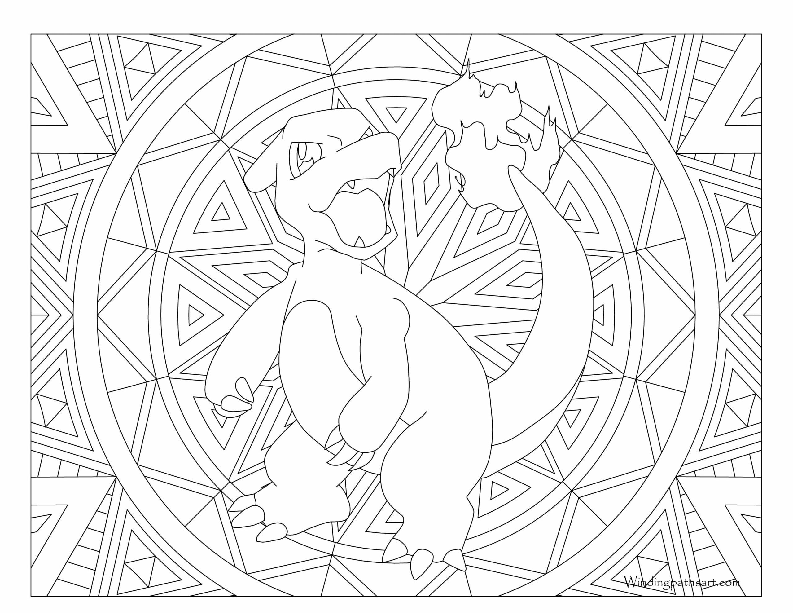 Charmeleon mandala