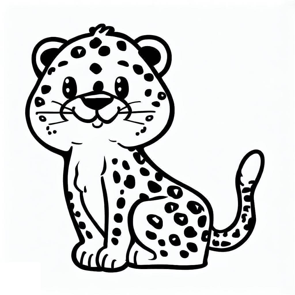 cheetah Lachende