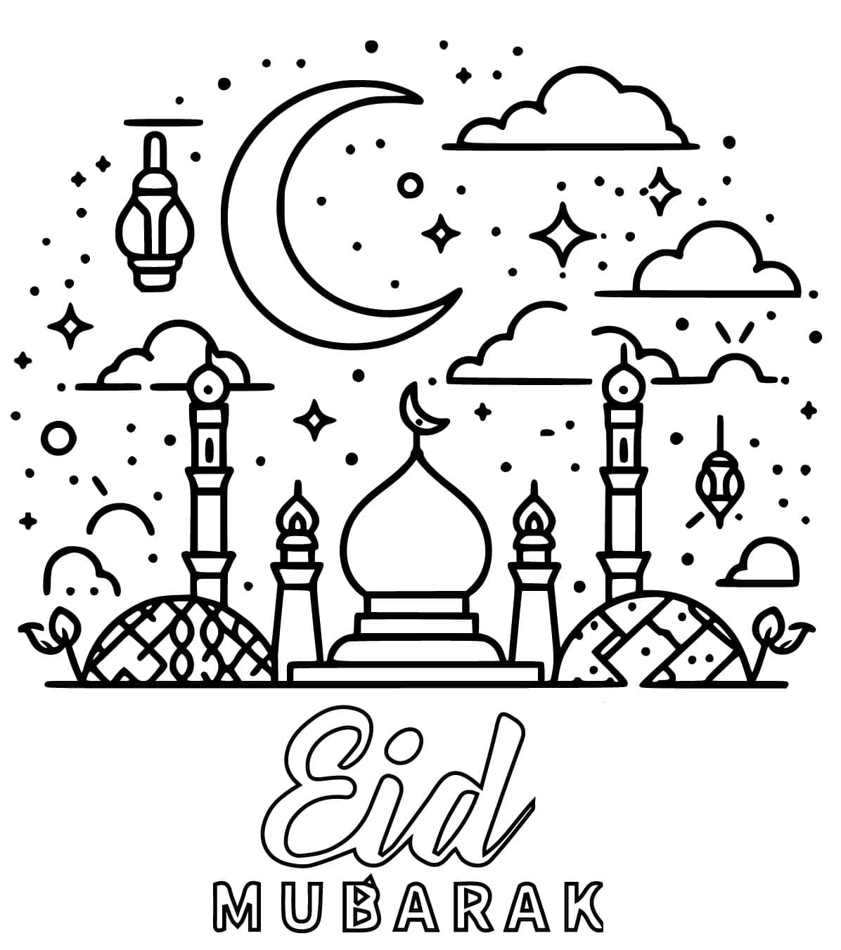 Eid Moebarak voor kinderen gratis