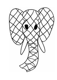 Elmer de olifantenkop