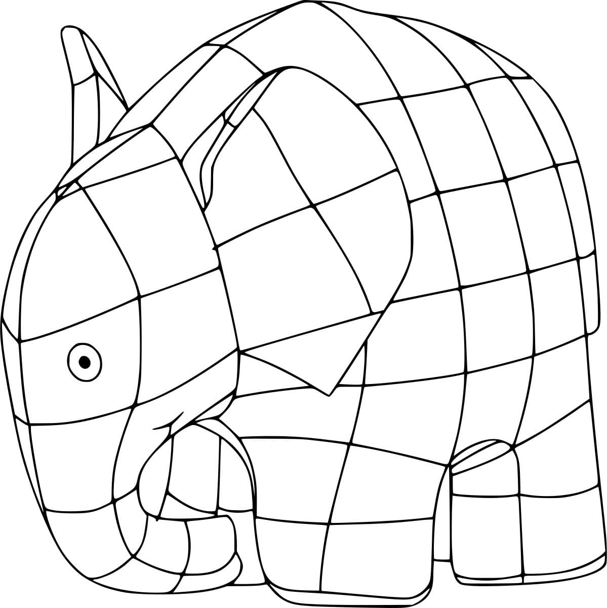 Elmer olifant kunst