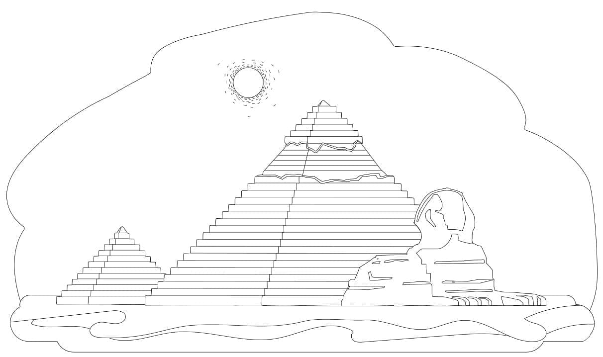 Grote Piramide van Gizeh