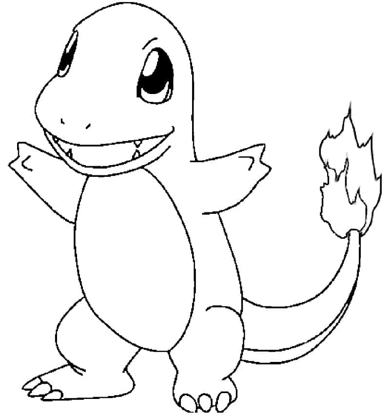 Lachende Charmander