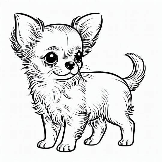 Leuke chihuahua schattig