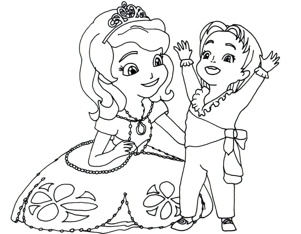 Prinses Sofia en James