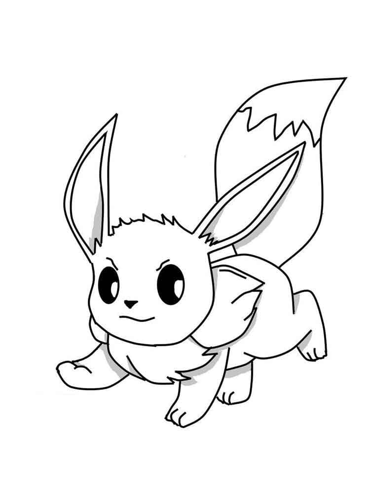 Rennende Eevee