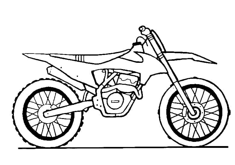 Afdrukbare crossmotor