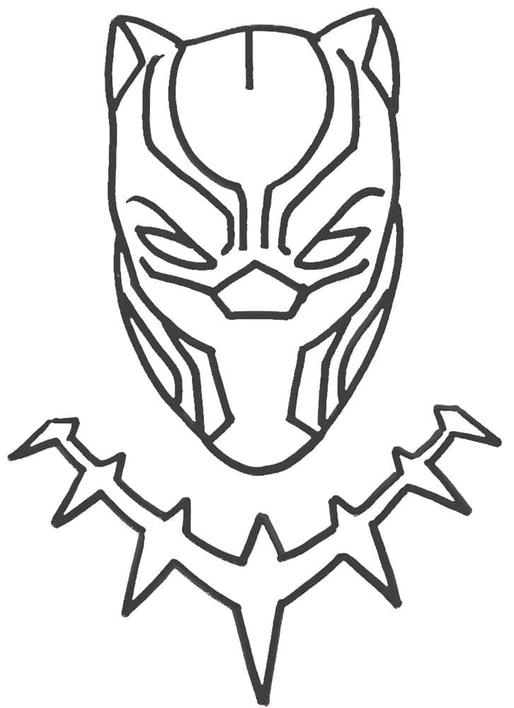 Black Panther Masker