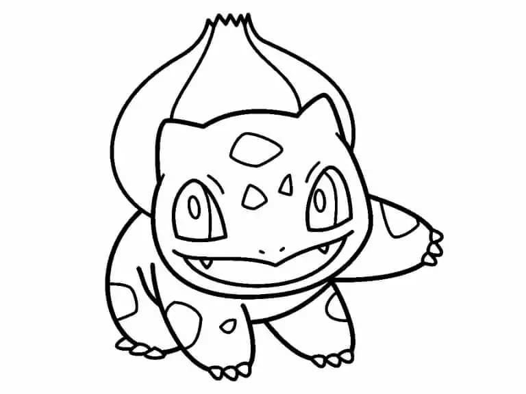 Bulbasaur glimlach