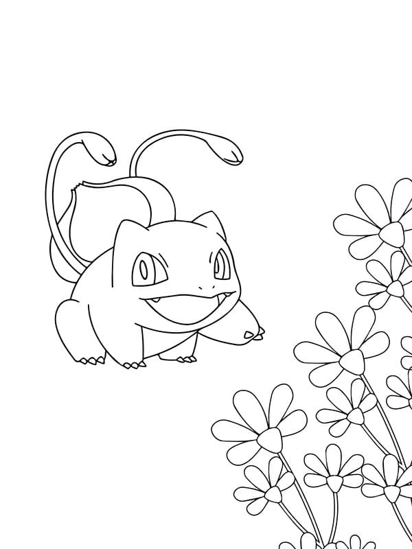 Bulbasaur op tuin