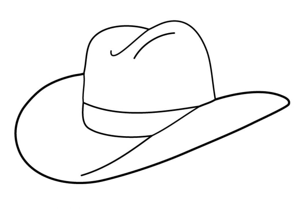 Cowboyhoed tekeningen