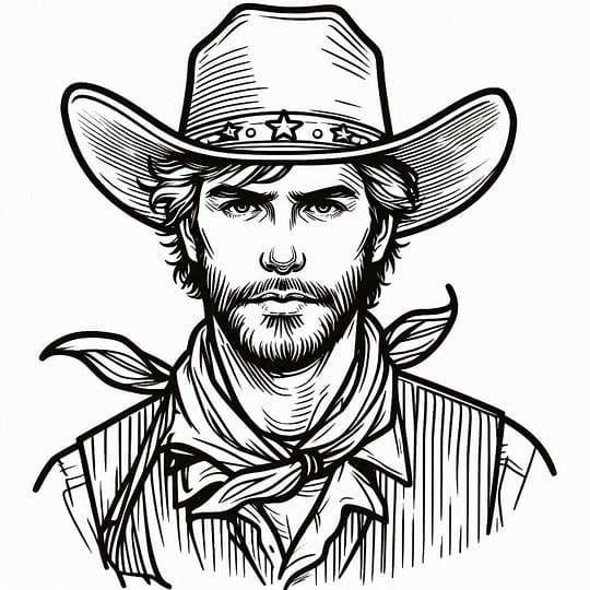 Cowboyportret