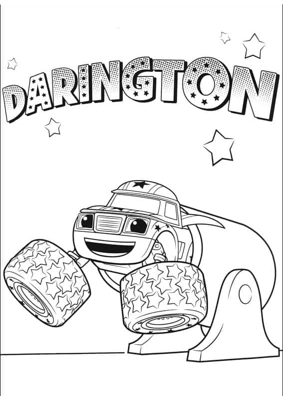 Darington van Blaze en de Monsterwielen