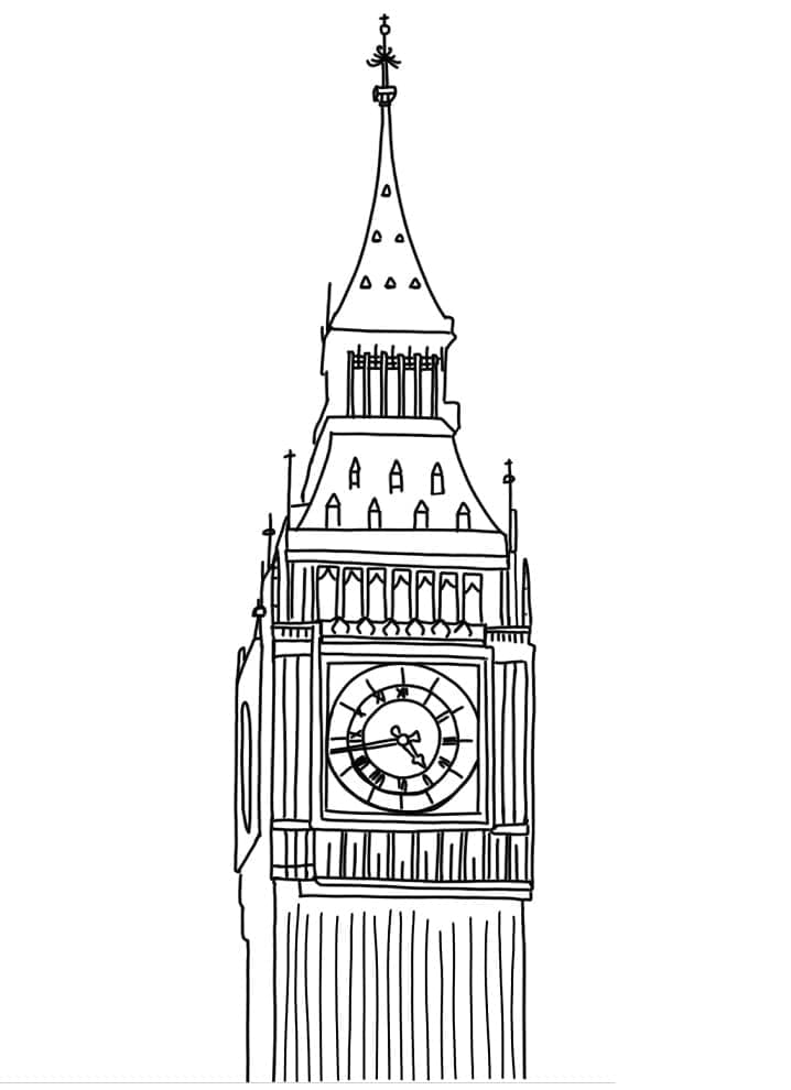 Gratis Big Ben voor kinderen