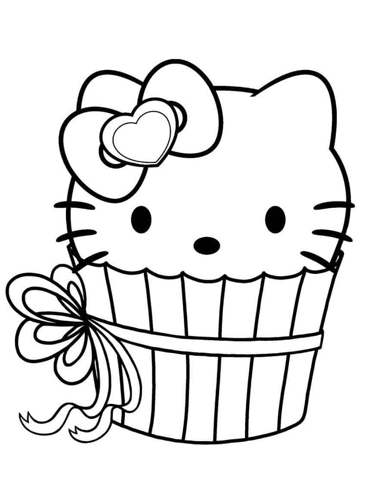 Hello Kitty Cupcake