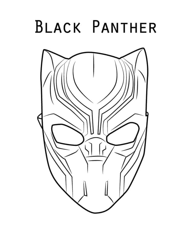 Het masker van de Black Panther