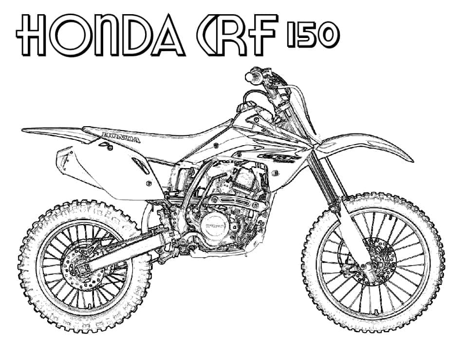 Honda CRF 150 crossmotor