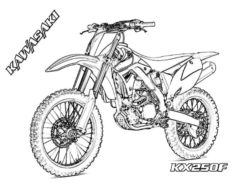 Kawasaki KX250F crossmotor