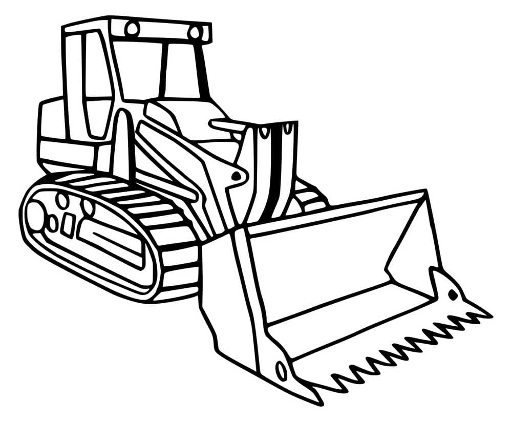 Kleine bulldozer