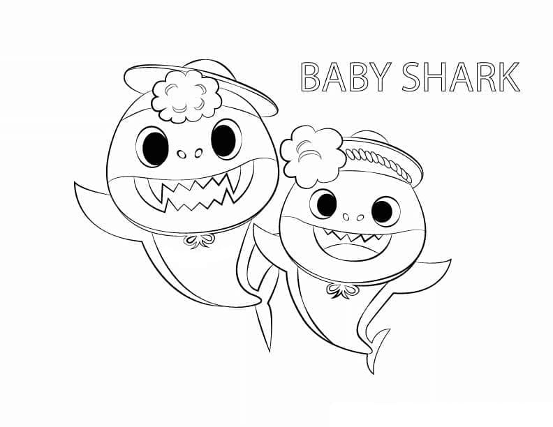 Mommy Shark en Baby Shark