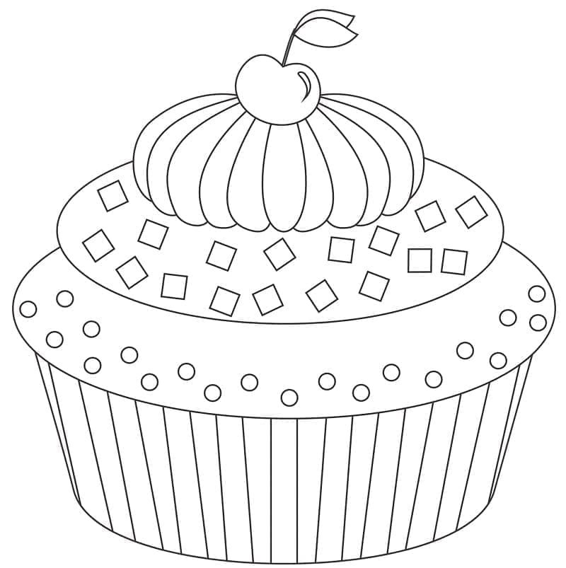 Zoete cupcake