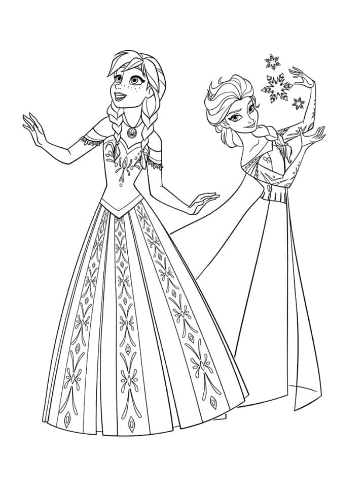 Anna en Elsa afbeelding