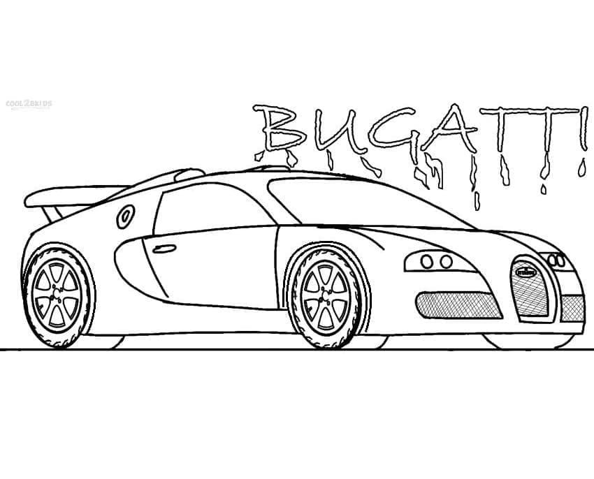 Bugatti gratis afdrukbaar