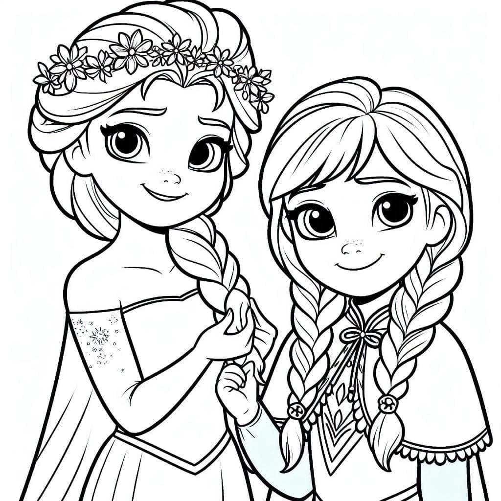 Elsa en Anna Disney Frozen