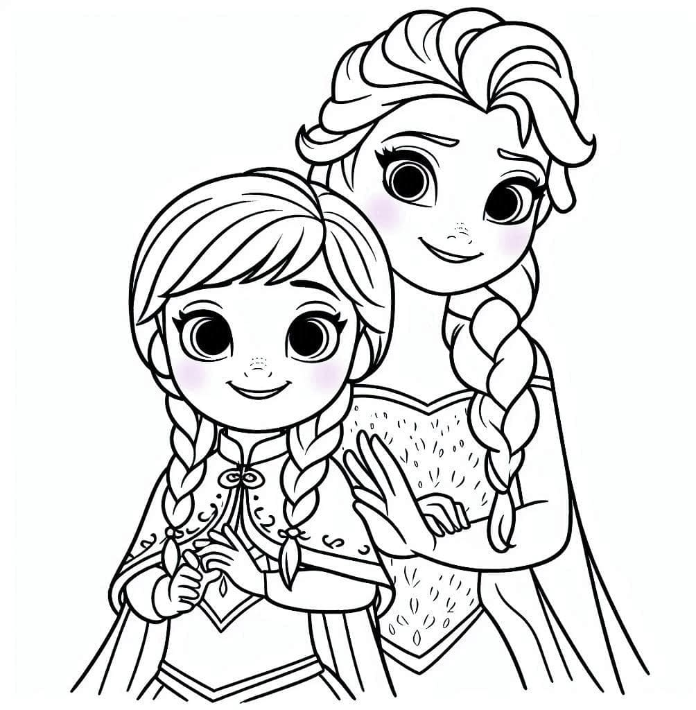 Elsa en Anna Frozen