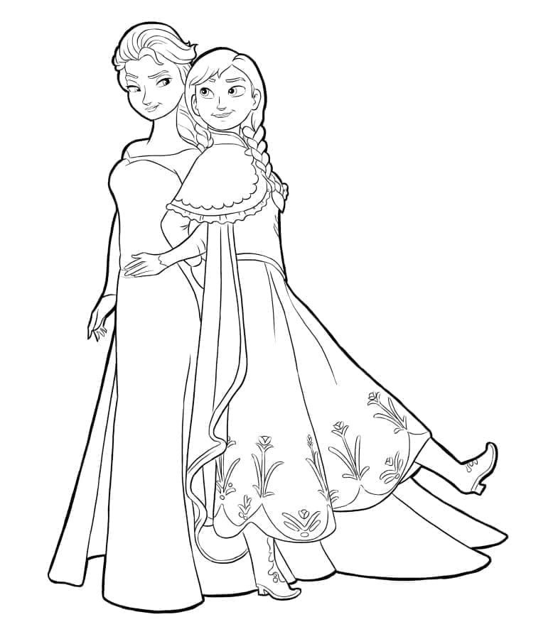 Frozen Elsa en Anna